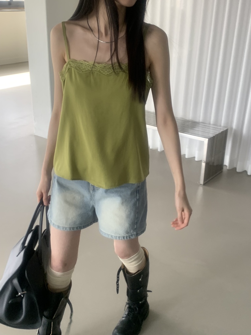 TRUE韓國東大門代購女裝新品26春夏熱賣26夏季人氣吊帶背心TRUE吊帶/背心