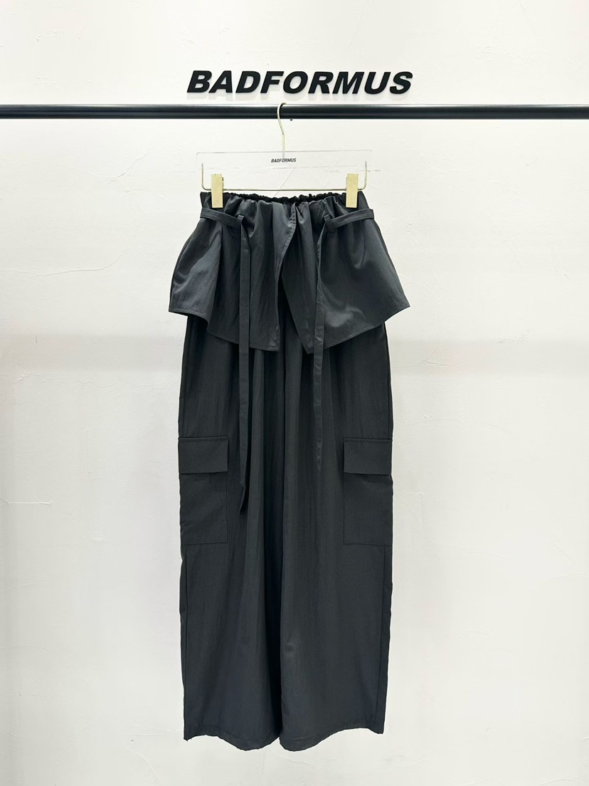 BADFORMUS東大門實拍韓國女裝新品26春夏職業推薦熱賣裙褲BADFORMUS裙褲圖色2