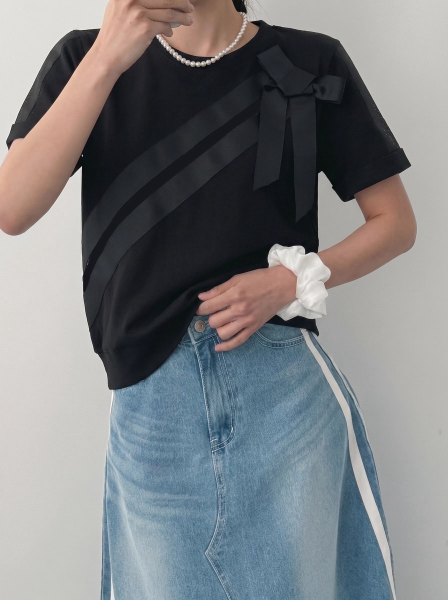IAAN韓國直郵女士新品人氣26夏季熱賣26春夏職業推薦休閑T恤iaAnT恤