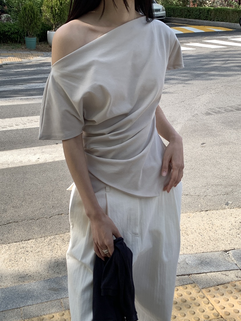 B_GARDER韓國東大門直郵女裝新品職業時尚26夏季推薦人氣T恤B.GARDERT恤