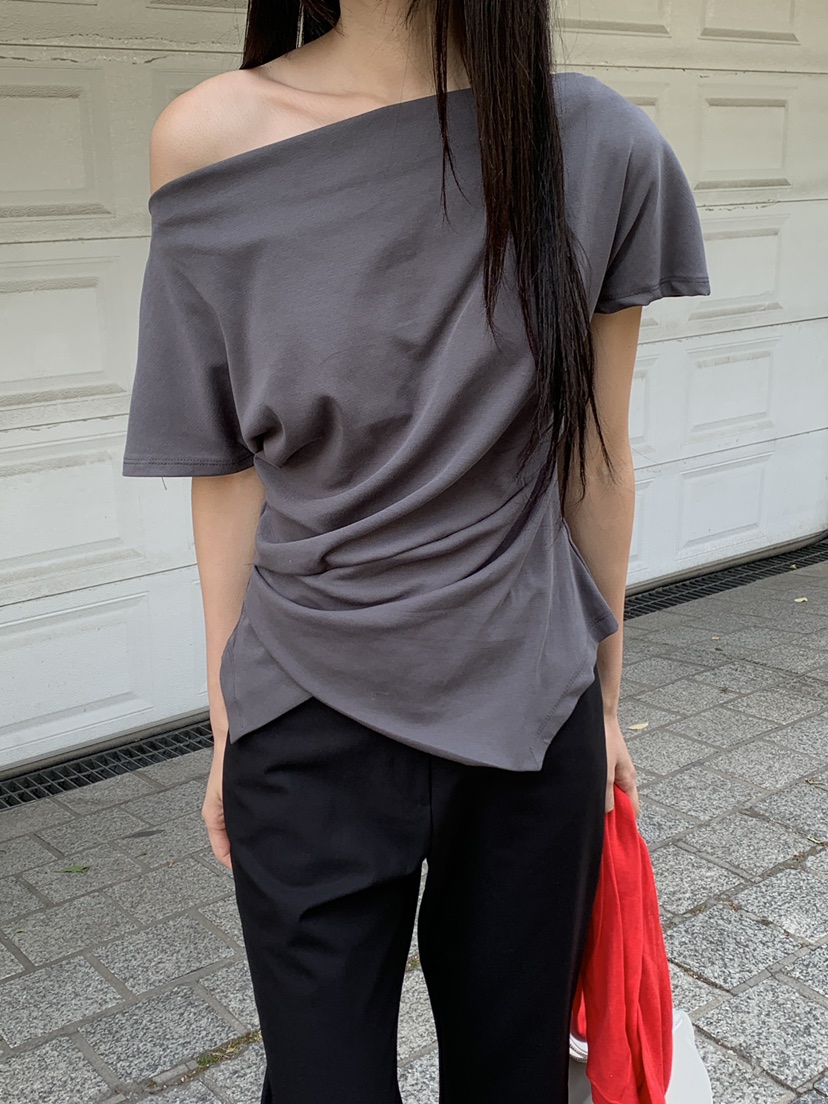 B_GARDER韓國東大門直郵女裝新品職業時尚26夏季推薦人氣T恤B.GARDERT恤