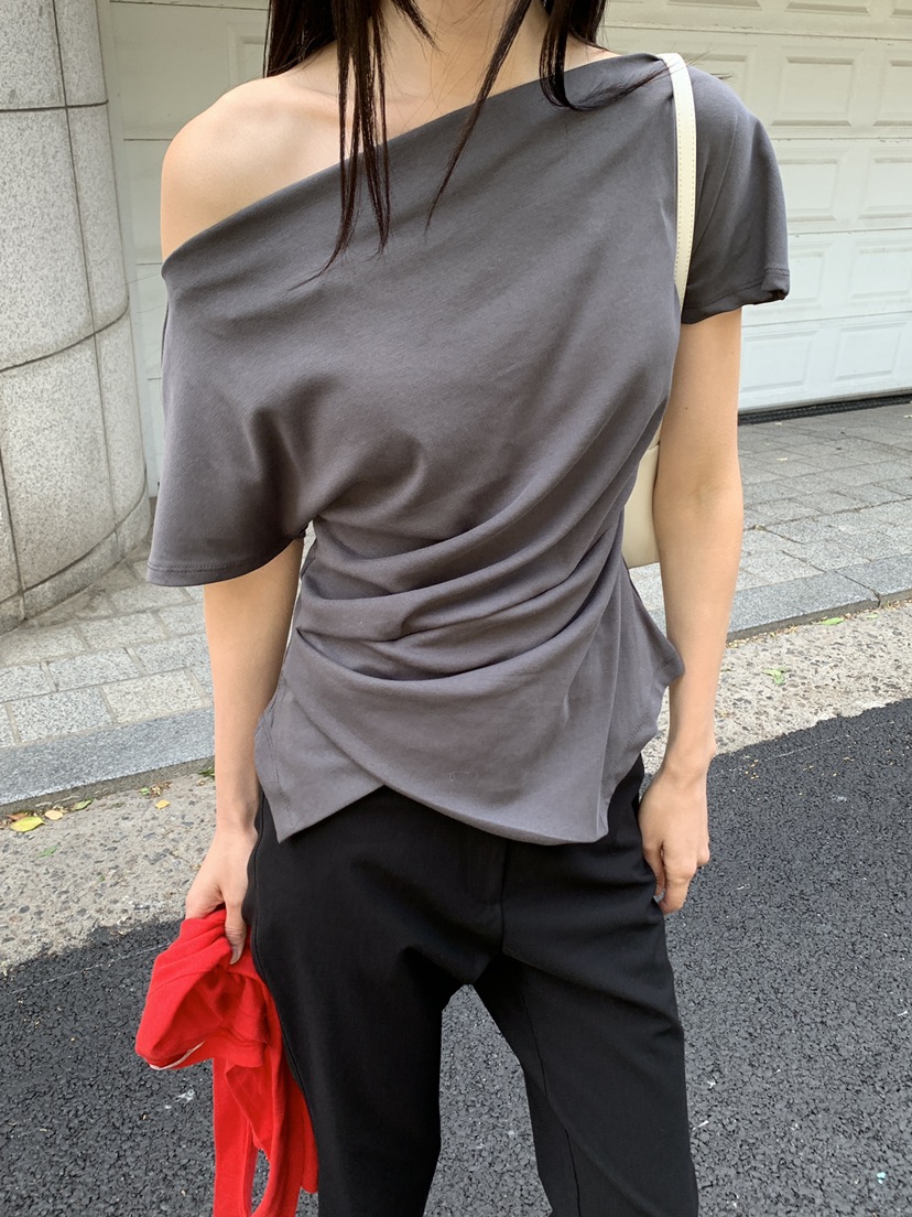 B_GARDER韓國東大門直郵女裝新品職業時尚26夏季推薦人氣T恤B.GARDERT恤圖色3
