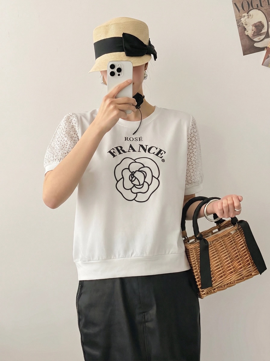 IAAN韓國代購女士新品休閑26春夏時尚推薦熱賣職業26夏季T恤iaAnT恤