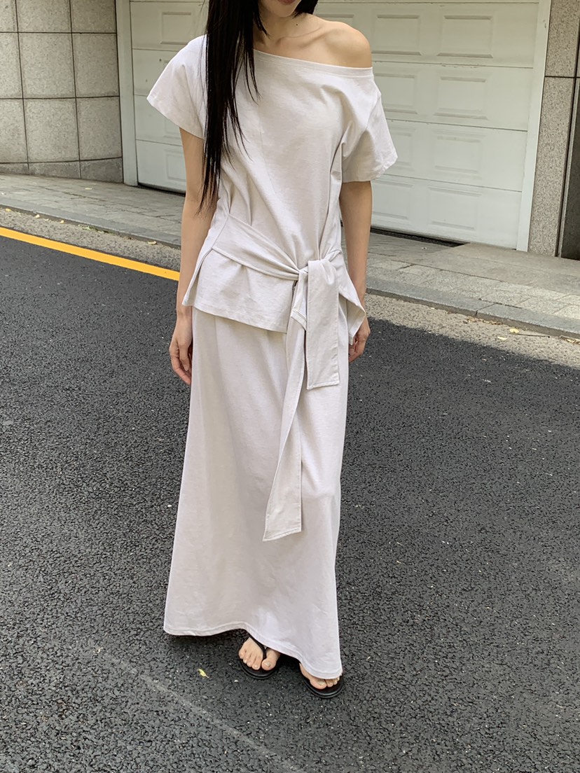 B_GARDER韓國直郵實拍女裝新款休閑推薦熱賣職業26春夏長裙B.GARDER長裙圖色1
