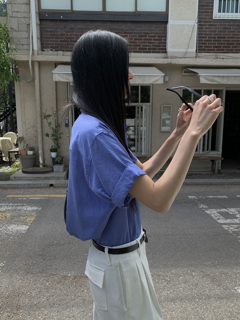B_GARDER韓國東大門代購女裝新款人氣推薦時尚襯衫蕾絲衫B.GARDER襯衫/蕾絲衫