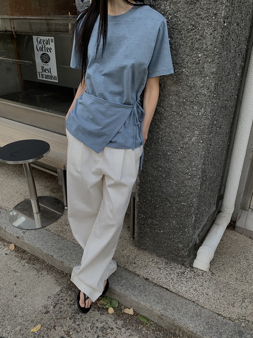 B_GARDER韓國東大門直郵女士新款人氣26春夏職業熱賣26夏季T恤B.GARDERT恤