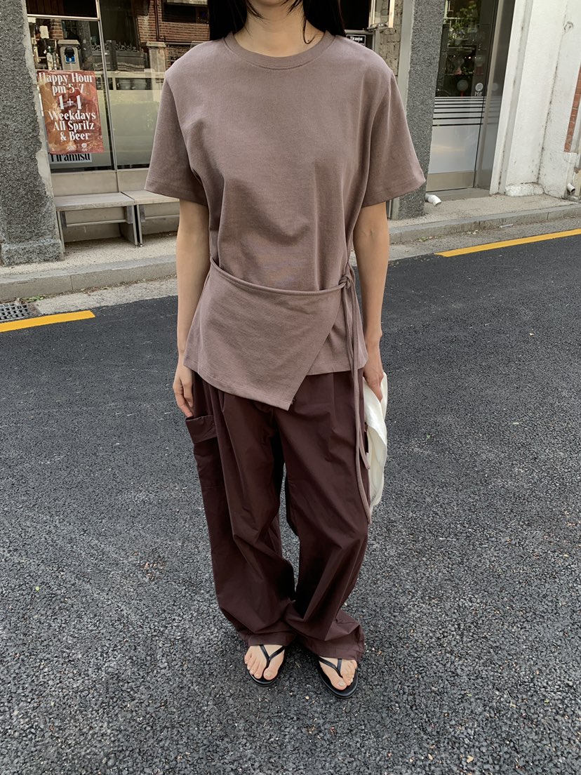 B_GARDER韓國東大門直郵女士新款人氣26春夏職業熱賣26夏季T恤B.GARDERT恤
