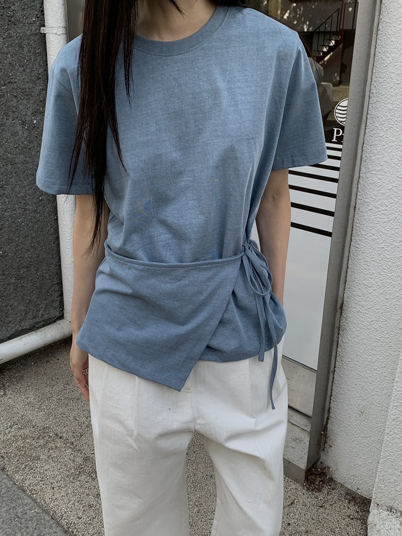 B_GARDER韓國東大門直郵女士新款人氣26春夏職業熱賣26夏季T恤B.GARDERT恤圖色1