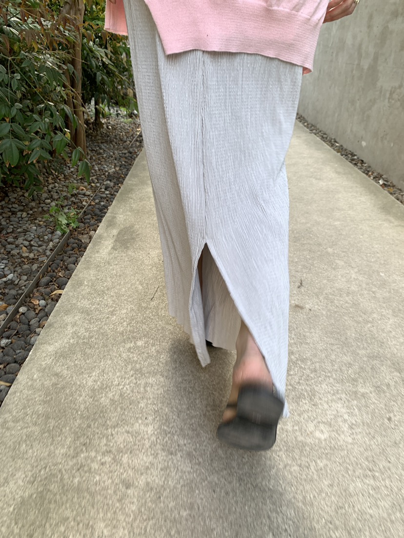 B_GARDER韓國代購女裝新品26春夏熱賣26夏季長裙百褶褶裙B.GARDER長裙