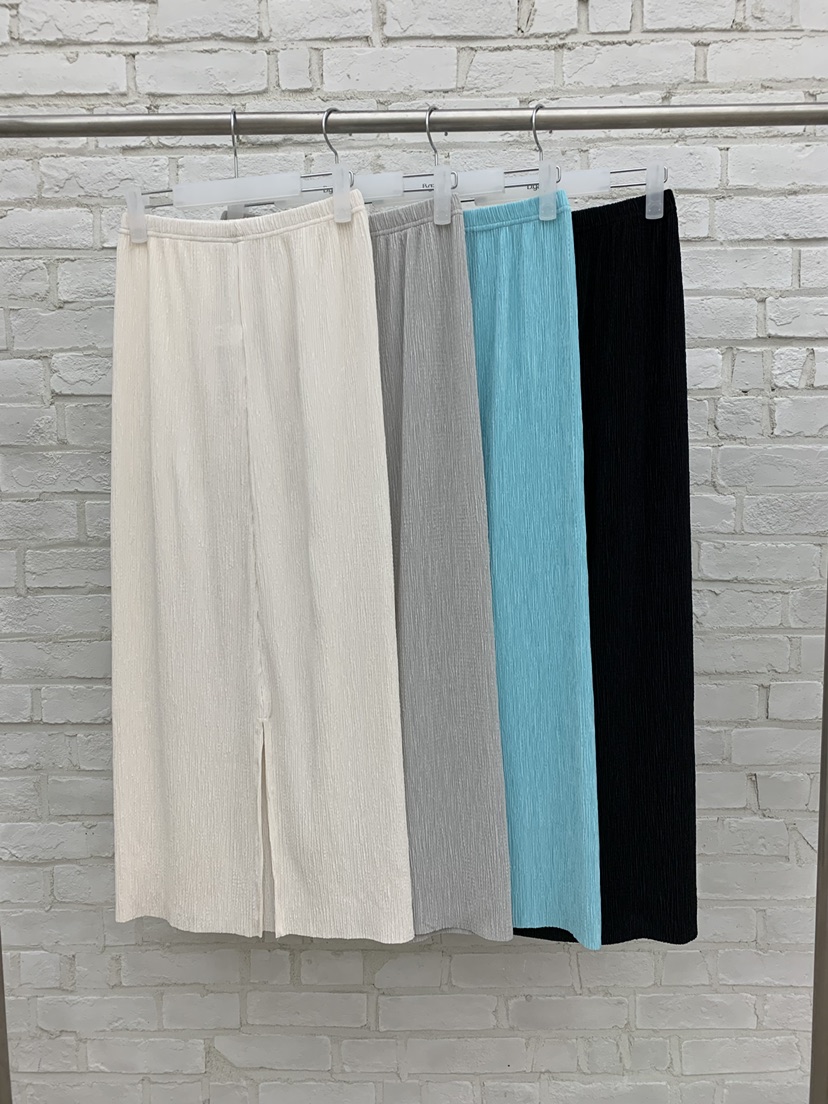 B_GARDER韓國代購女裝新品26春夏熱賣26夏季長裙百褶褶裙B.GARDER長裙