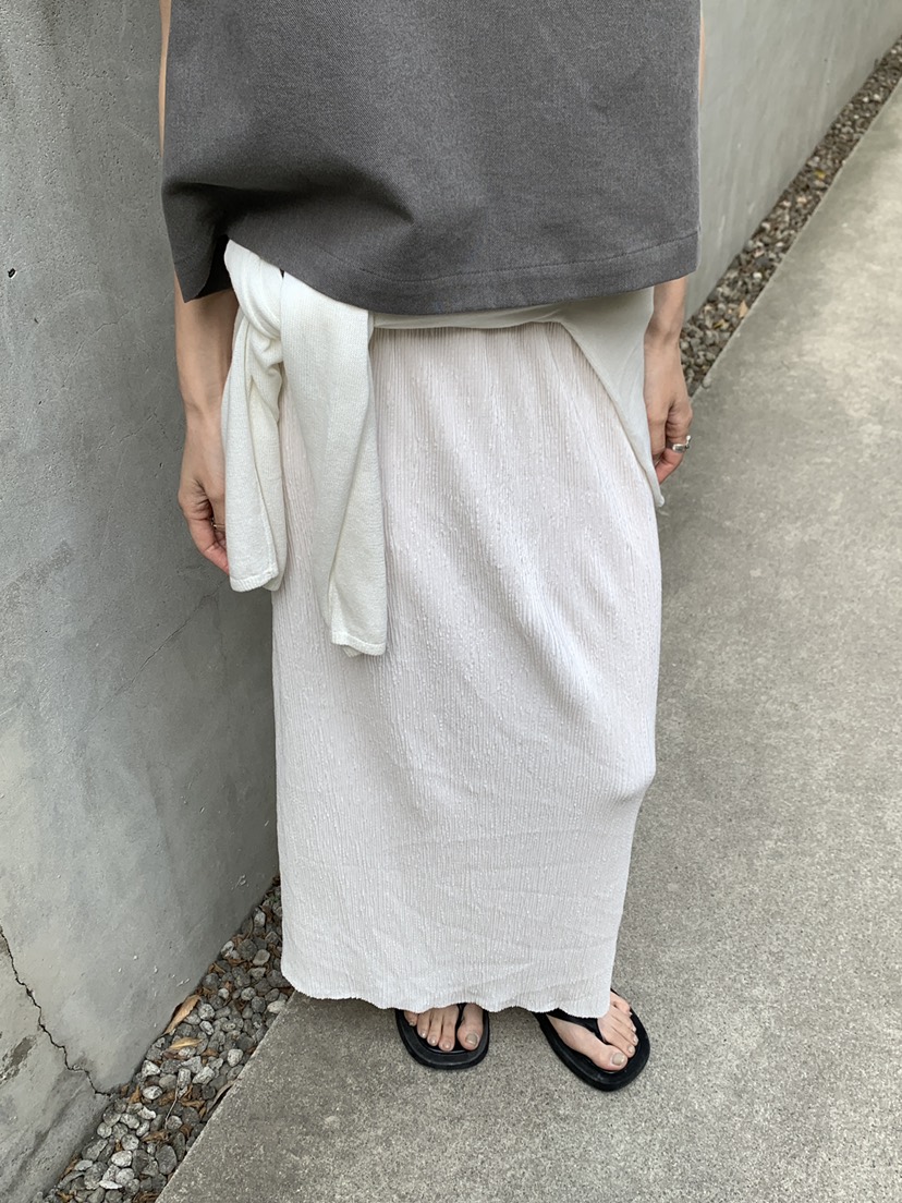 B_GARDER韓國代購女裝新品26春夏熱賣26夏季長裙百褶褶裙B.GARDER長裙圖色3