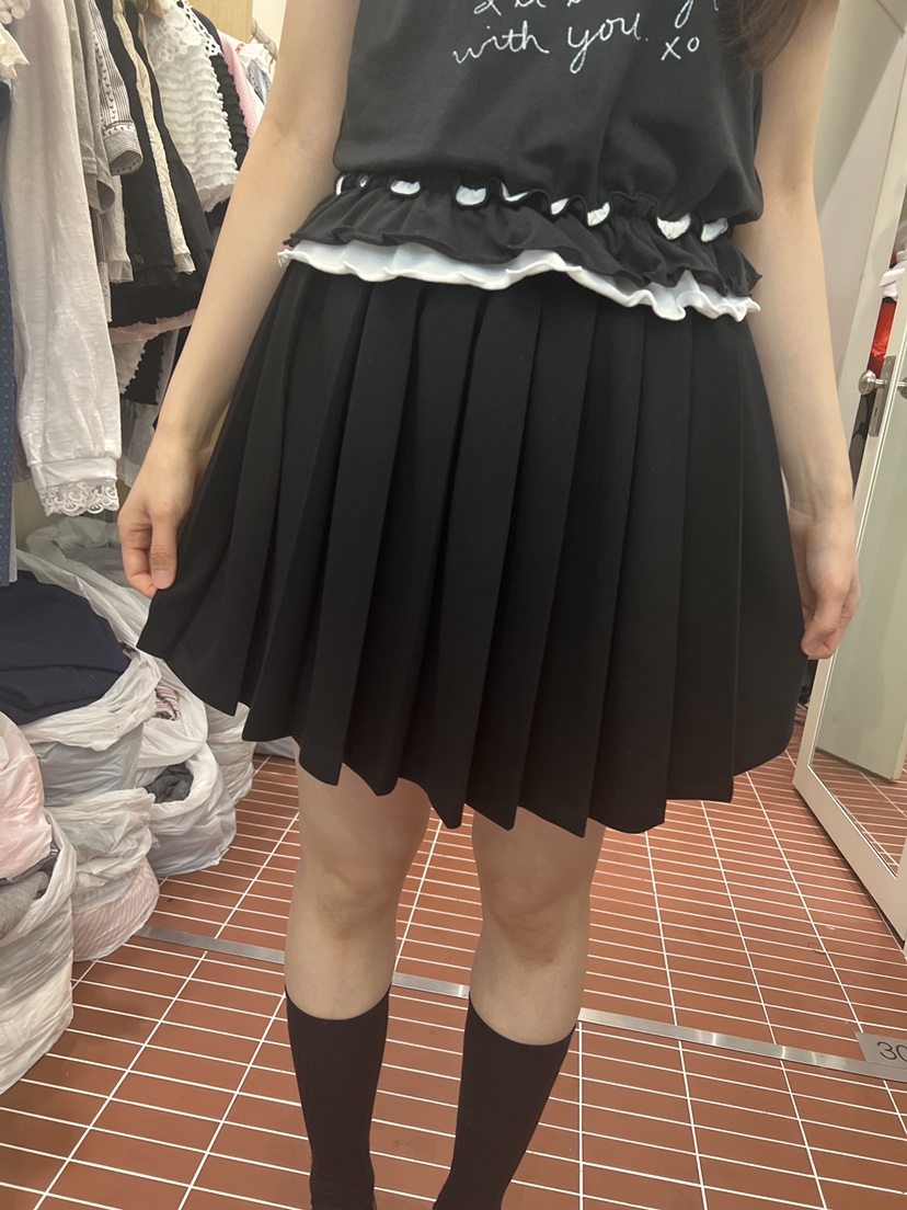 BE&amp;BE韓國直郵女裝新品職業推薦人氣26春夏短裙褶裙BE&be短裙圖色1