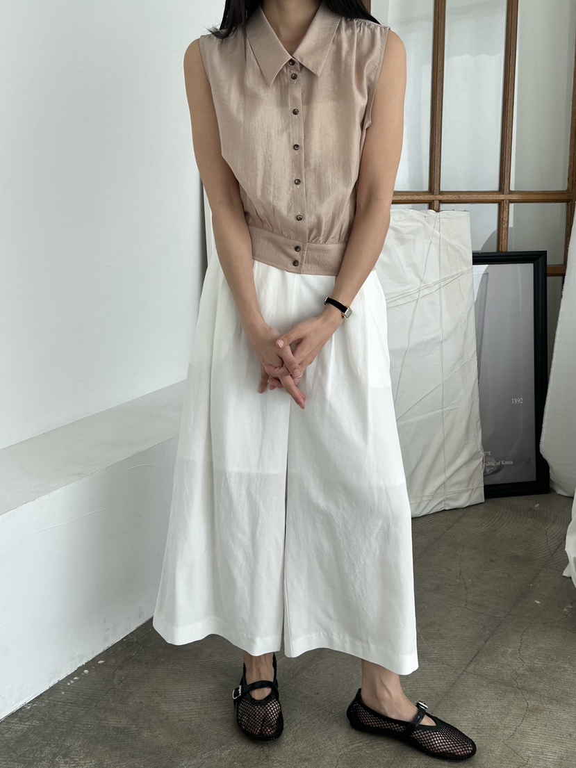 LE VASE韓國直郵實拍女士新款時尚26夏季熱賣26春夏吊帶背心LE VASE吊帶/背心