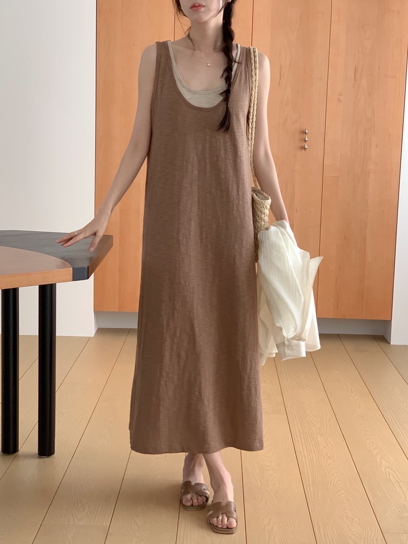 RE:FRESH-L韓國直郵女裝新品26春夏職業推薦休閑熱賣連衣裙RE:FRESH連衣裙