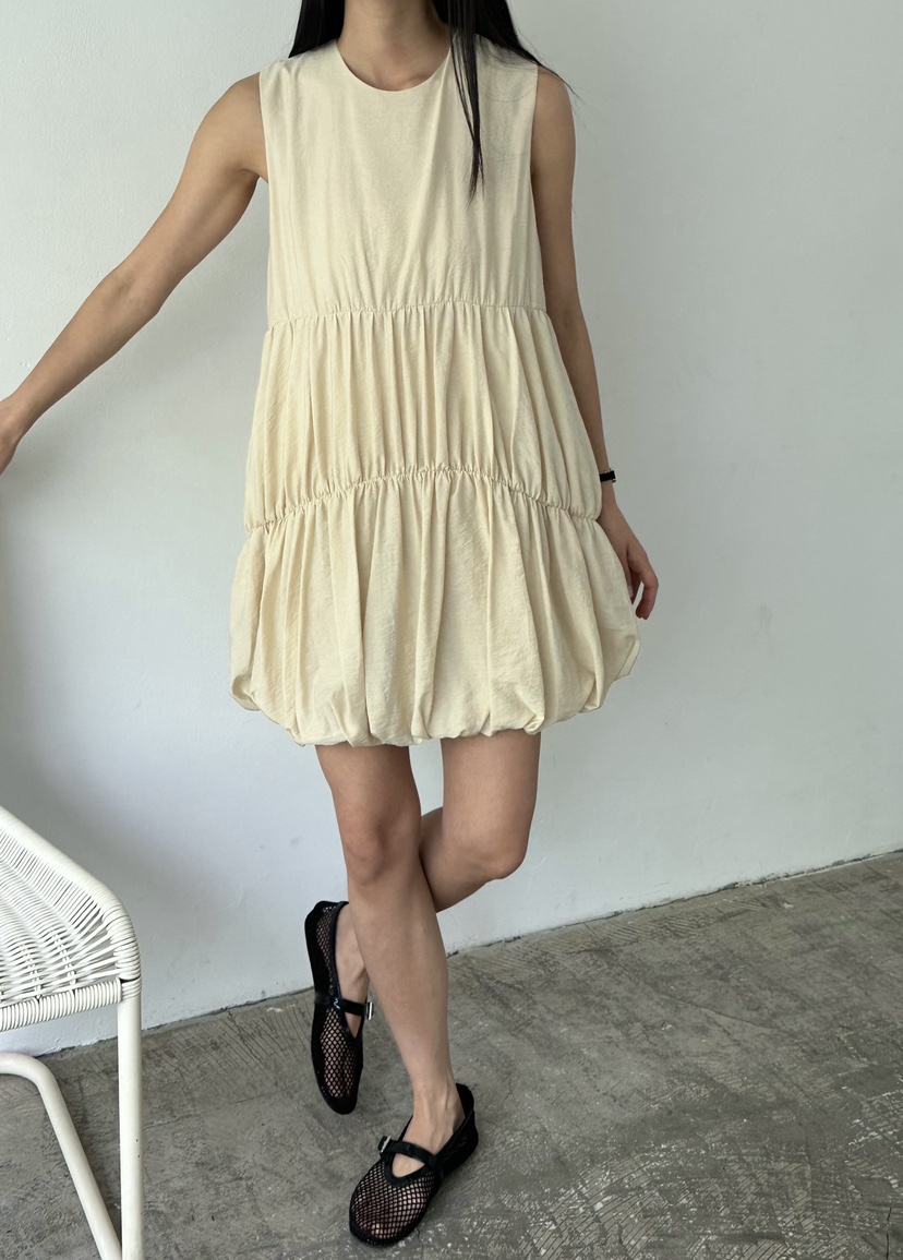 LE VASE韓國代購女士新品26夏季時尚人氣26春夏職業連衣裙LE VASE連衣裙