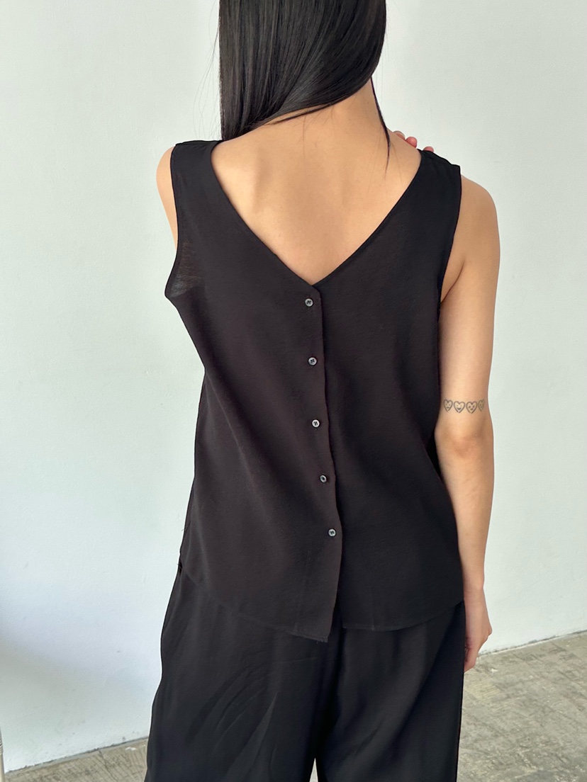 LE VASE韓國直郵女士新品26春夏時尚職業推薦吊帶背心雙面LE VASE吊帶/背心