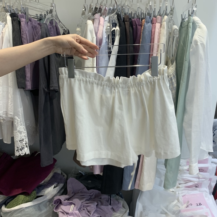 RIVEROOM東大門實拍韓國女裝新品時尚休閑人氣26春夏短褲RIVEROOM短褲
