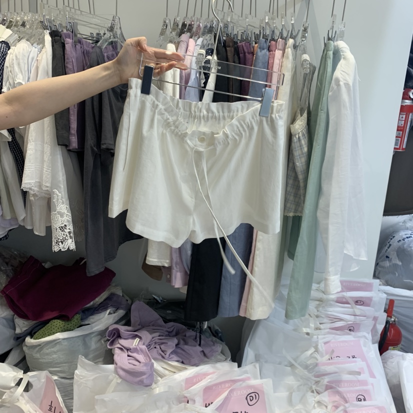RIVEROOM東大門實拍韓國女裝新品時尚休閑人氣26春夏短褲RIVEROOM短褲圖色1