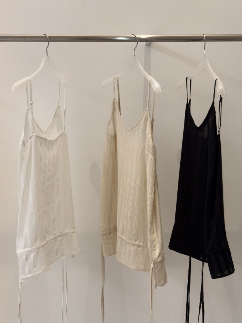 THERE韓國直郵女士新品職業26夏季人氣休閑熱賣26春夏吊帶背心THERE吊帶/背心