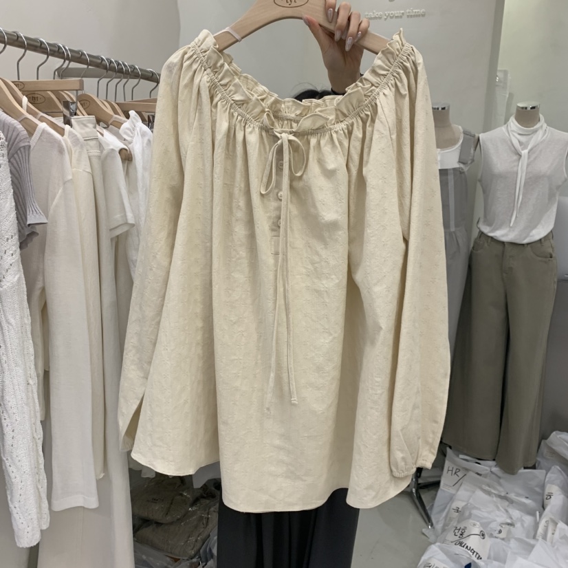 TAKE YOUE TIME韓國直郵女裝新款26夏季熱賣襯衫蕾絲衫TAKE YOUE TIME襯衫/蕾絲衫圖色2