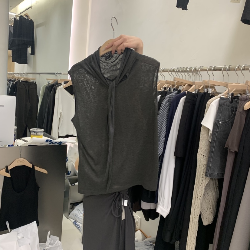TAKE YOUE TIME韓國代購女裝新品職業人氣26春夏吊帶背心TAKE YOUE TIME吊帶/背心圖色1