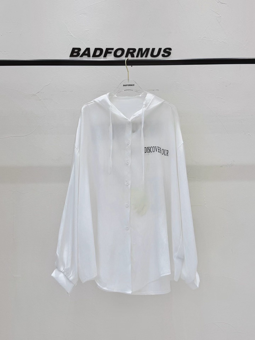 BADFORMUS韓國代購女裝新款真品休閑職業26春夏襯衫蕾絲衫BADFORMUS襯衫/蕾絲衫圖色1