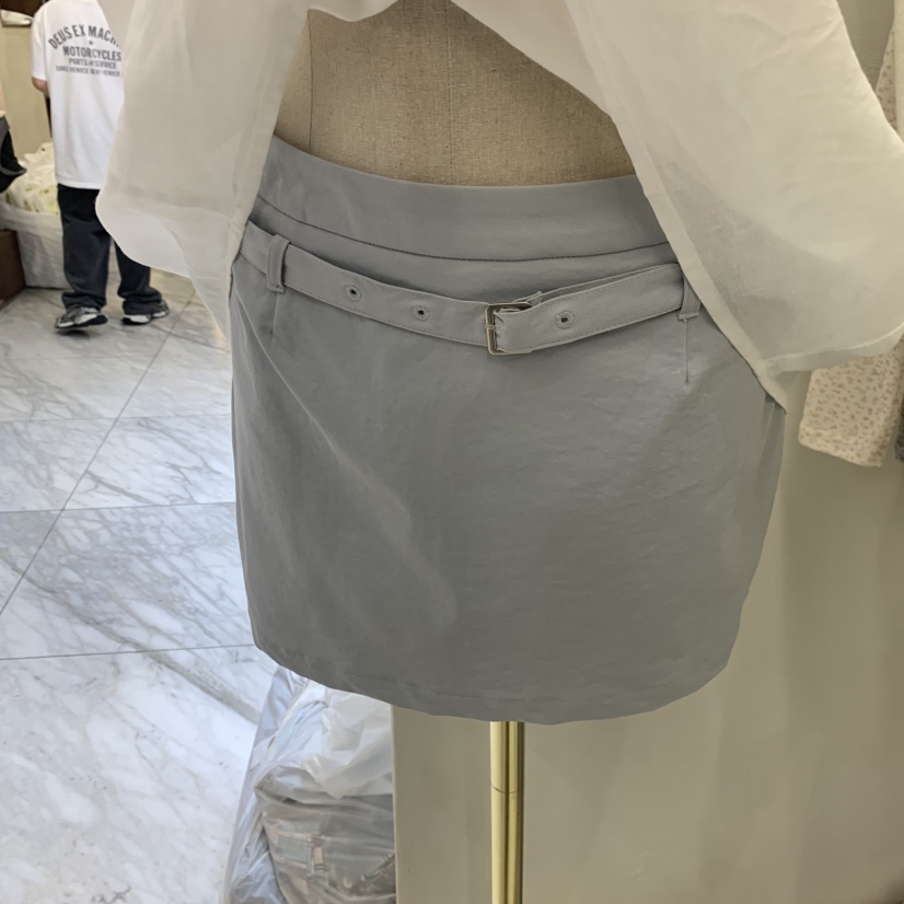 TAKE YOUE TIME韓國東大門代購女裝新品職業裙褲含腰帶TAKE YOUE TIME裙褲圖色2