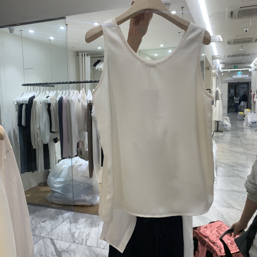 VELVET UNDERGROUND韓國代購女士新品時尚推薦26春夏吊帶背心VELVET UNDERGROUND吊帶/背心
