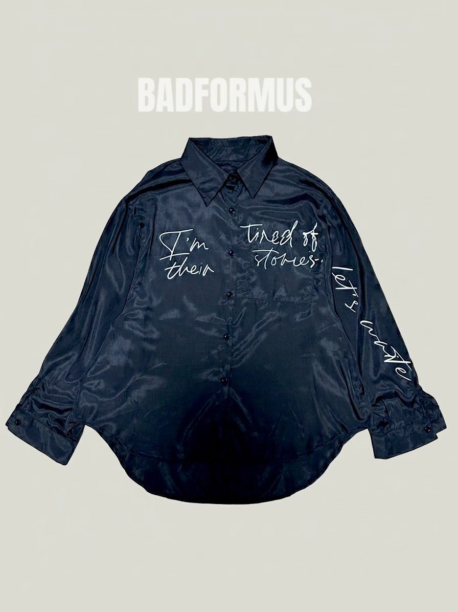 BADFORMUS韓國直郵女裝新款26春夏人氣熱賣26夏季襯衫蕾絲衫BADFORMUS襯衫/蕾絲衫圖色2