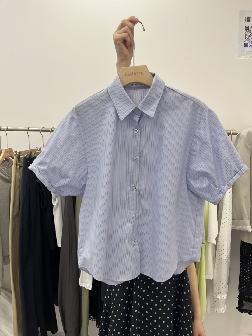 LEMATIN韓國東大門直郵女裝新品熱賣26春夏人氣襯衫蕾絲衫LEMATIN襯衫/蕾絲衫圖色1