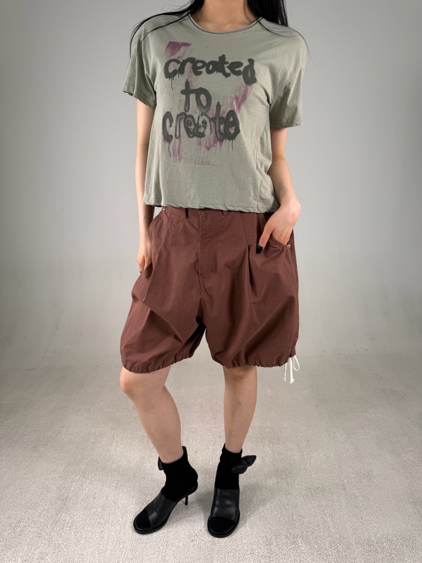 SHIRRING東大門實拍韓國女士新品推薦人氣休閑職業熱賣T恤SHIRRINGT恤