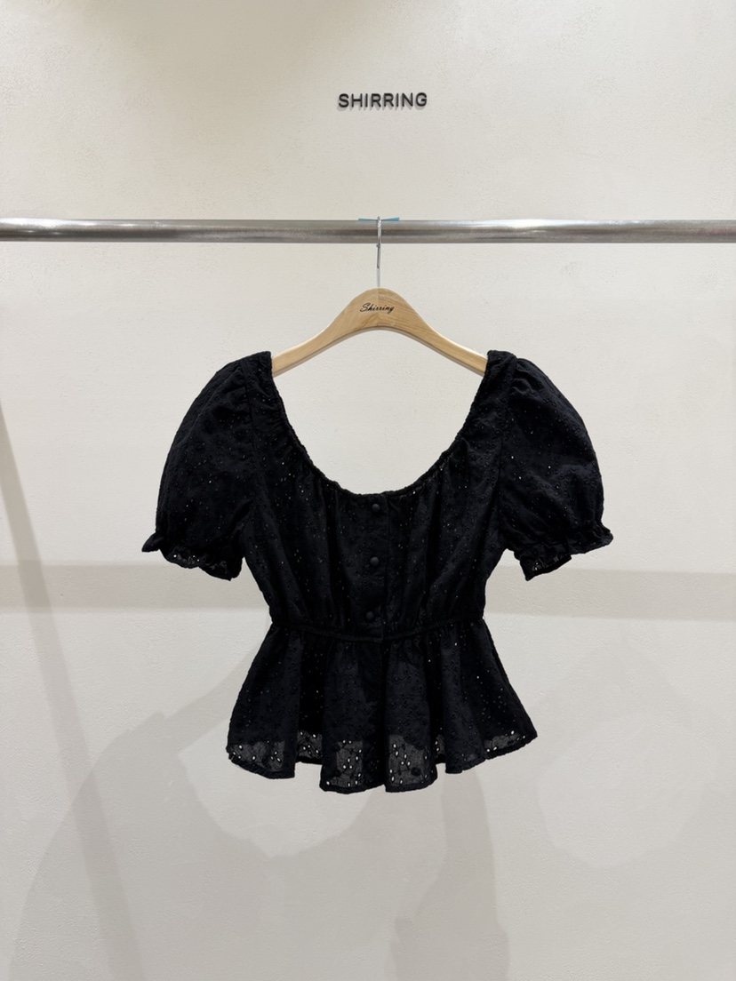 SHIRRING韓國東大門代購女裝新品推薦熱賣人氣襯衫蕾絲衫SHIRRING襯衫/蕾絲衫圖色3