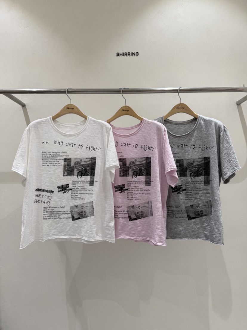 SHIRRING東大門實拍韓國女裝新品26夏季時尚人氣26春夏T恤SHIRRINGT恤