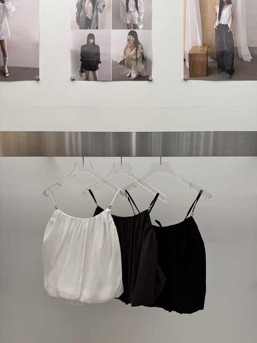 AMOOD韓國直郵女裝新品人氣26夏季職業26春夏推薦吊帶背心AMOOD吊帶/背心