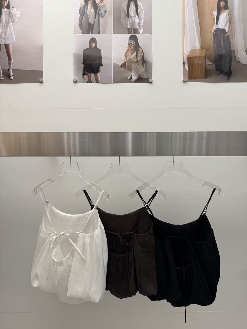AMOOD韓國直郵女裝新品人氣26夏季職業26春夏推薦吊帶背心AMOOD吊帶/背心