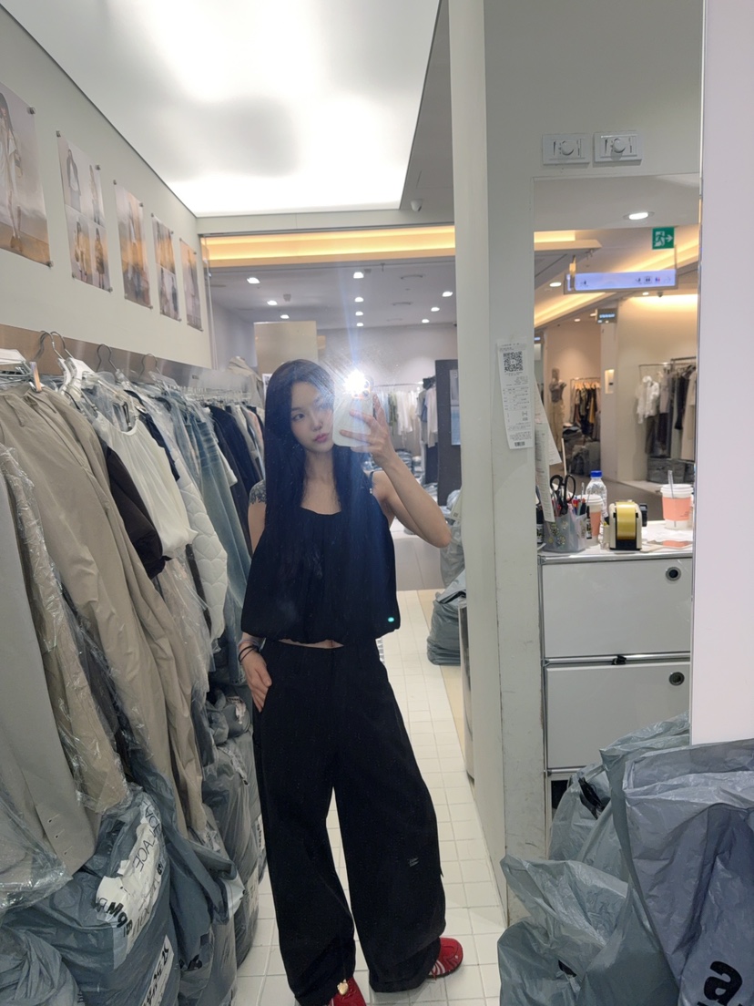 AMOOD韓國直郵女裝新品人氣26夏季職業26春夏推薦吊帶背心AMOOD吊帶/背心