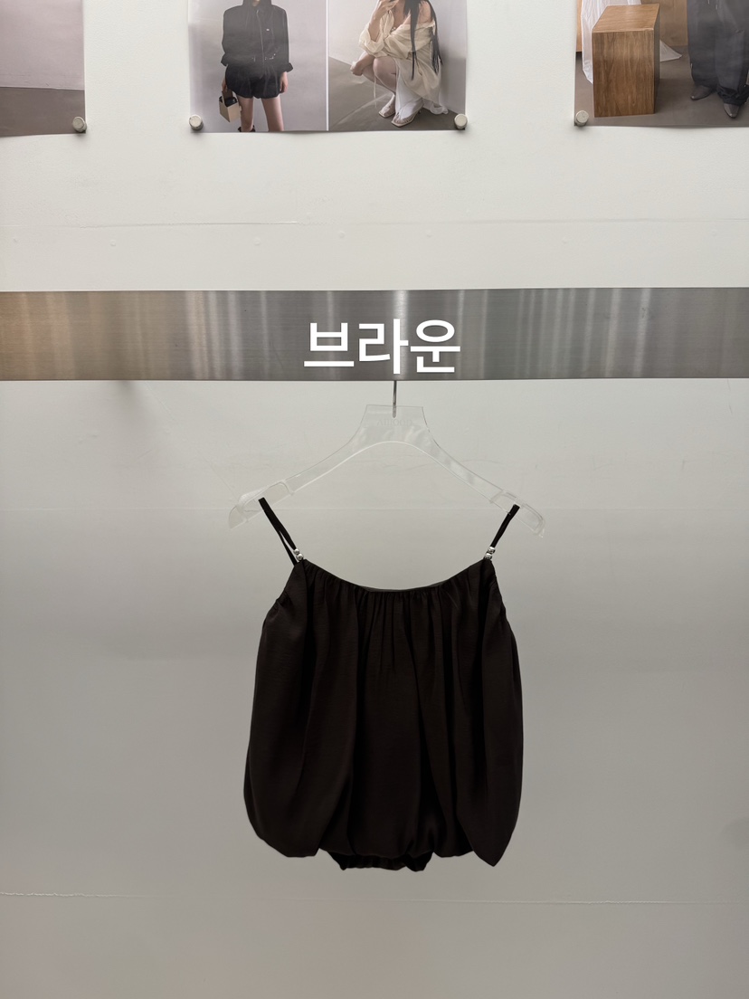 AMOOD韓國直郵女裝新品人氣26夏季職業26春夏推薦吊帶背心AMOOD吊帶/背心圖色2
