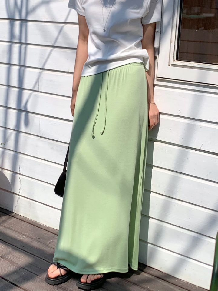 KOMOREBI韓國東大門代購女裝新品熱賣26夏季職業休閑長裙KOMOREBI長裙