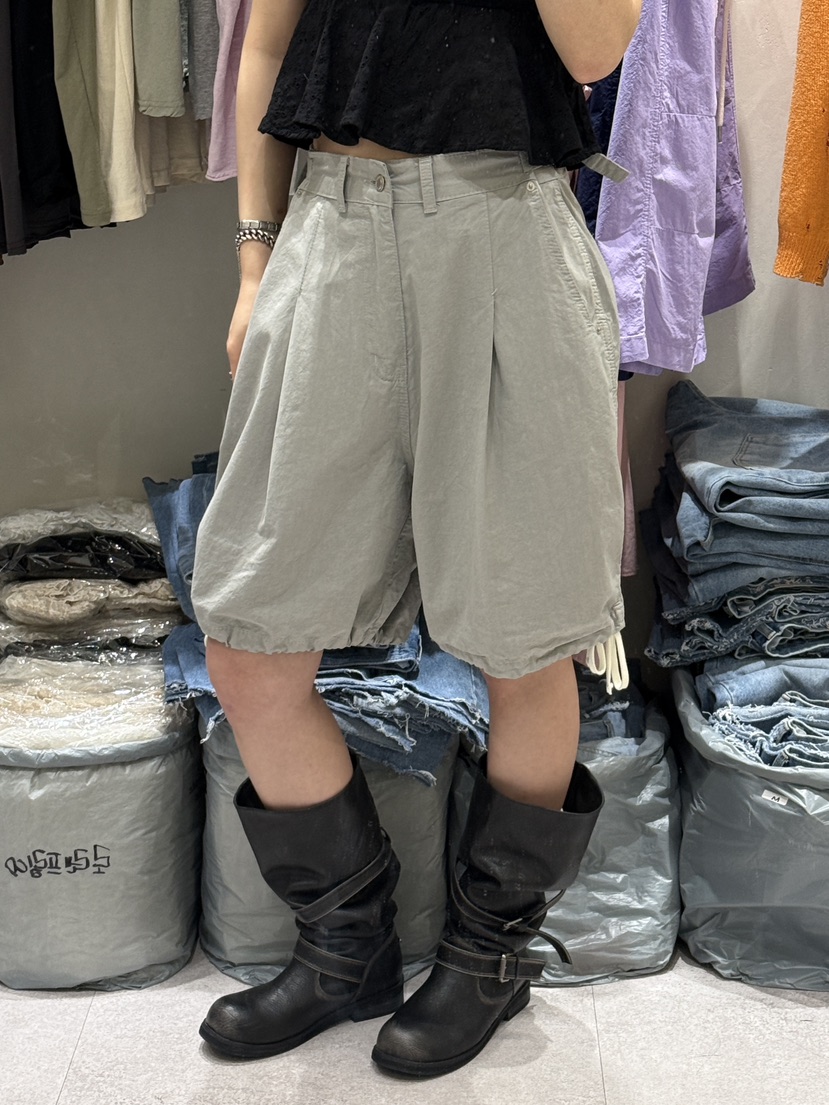 SHIRRING韓國東大門直郵女士新款推薦時尚人氣26春夏短褲SHIRRING短褲