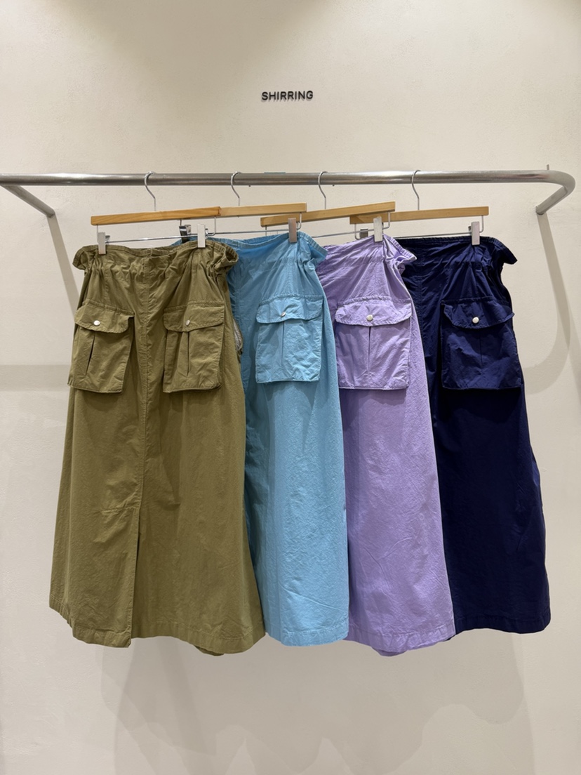 SHIRRING韓國直郵女士新款26夏季休閑職業時尚人氣推薦長裙SHIRRING長裙