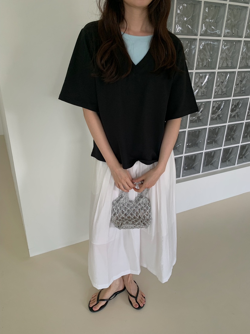 CAMEL-P韓國東大門代購女裝新品26夏季長裙褶裥長款Came_l 家長裙