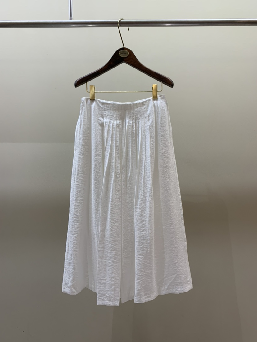CAMEL-P韓國東大門代購女裝新品26夏季長裙褶裥長款Came_l 家長裙圖色1