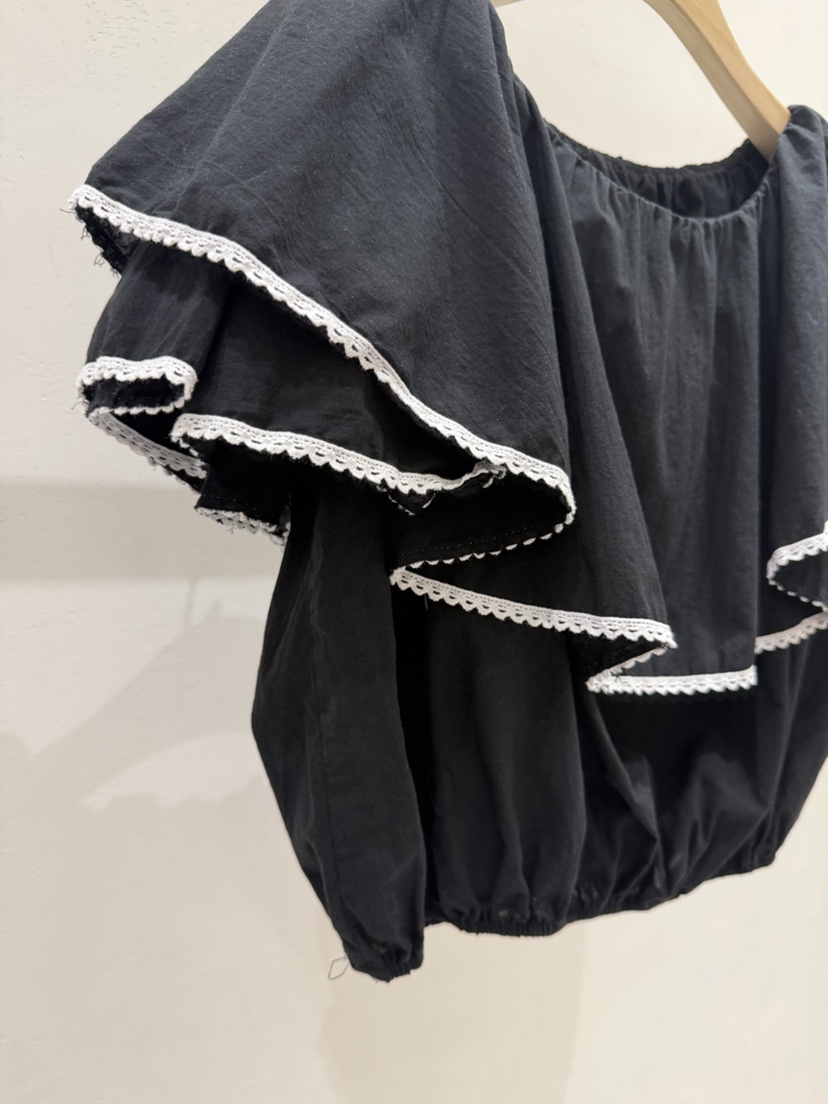 SHIRRING韓國直郵女士新品26夏季推薦26春夏休閑襯衫蕾絲衫SHIRRING襯衫/蕾絲衫