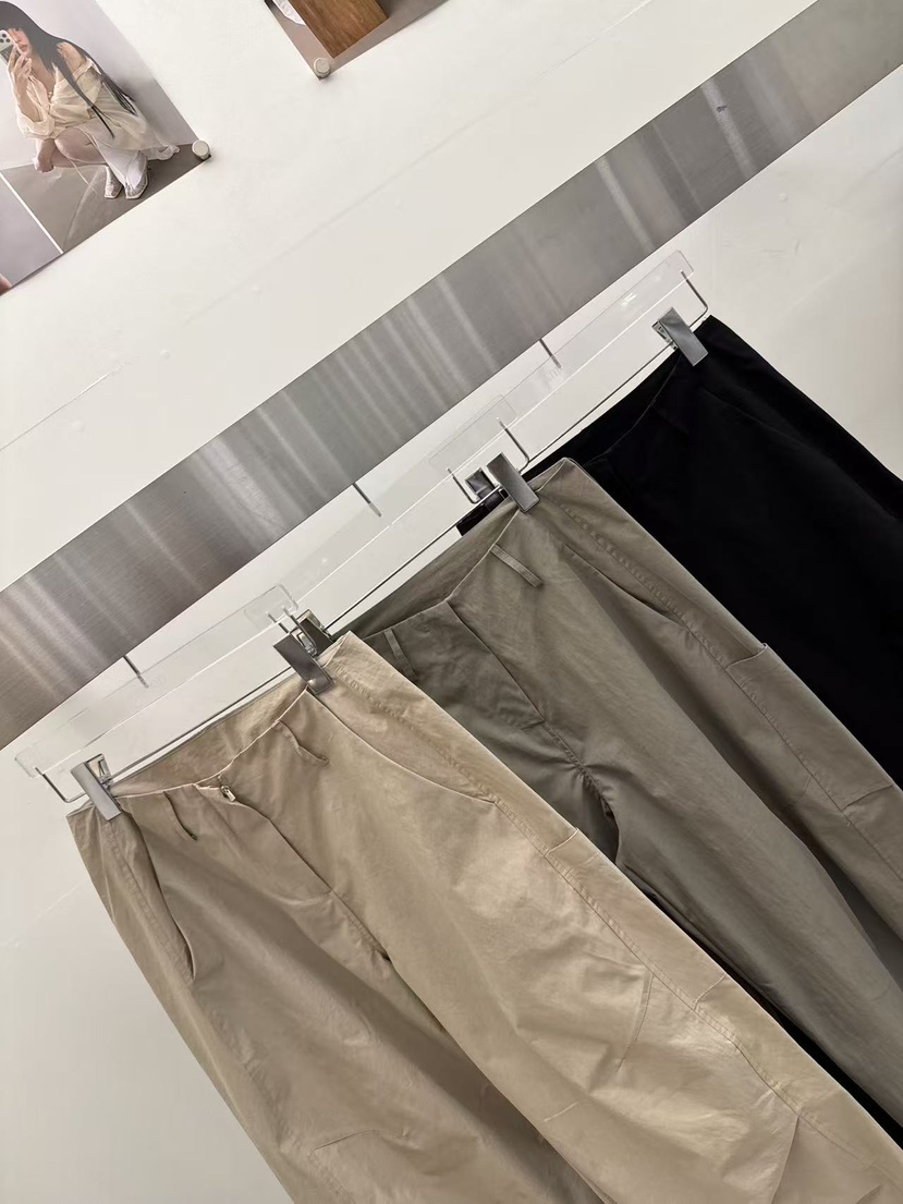 AMOOD韓國東大門代購女士新品時尚人氣26春夏休閑休閑褲口袋AMOOD休閑褲