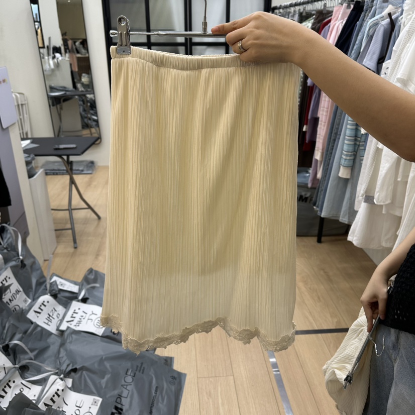 ARR韓國直郵實拍女裝新品職業人氣26春夏休閑半身裙中短裙ARR半身裙/中短裙圖色1