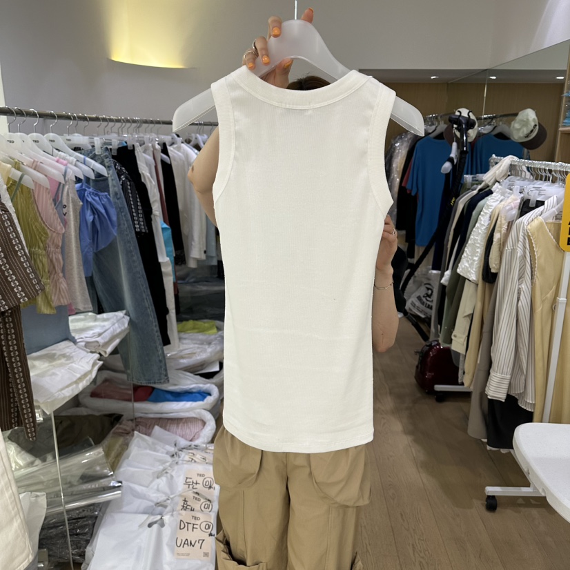 TED韓國直郵女士新品職業推薦休閑時尚26春夏吊帶背心不含配飾TED吊帶/背心