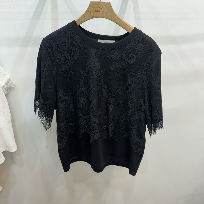 ABLESTUDIO韓國直郵女裝新品26春夏推薦26夏季襯衫蕾絲衫ABLESTUDIO襯衫/蕾絲衫圖色2