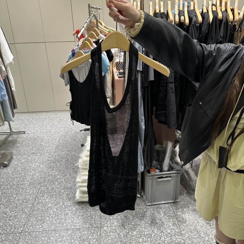 SOF韓國東大門直郵女裝新品26春夏人氣時尚熱賣休閑吊帶背心SOF吊帶/背心圖色2