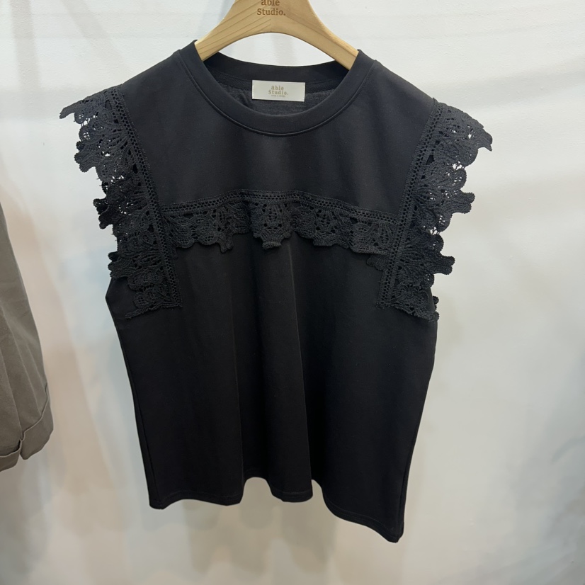 ABLESTUDIO韓國直郵女士新品熱賣人氣時尚26春夏襯衫蕾絲衫ABLESTUDIO襯衫/蕾絲衫圖色2