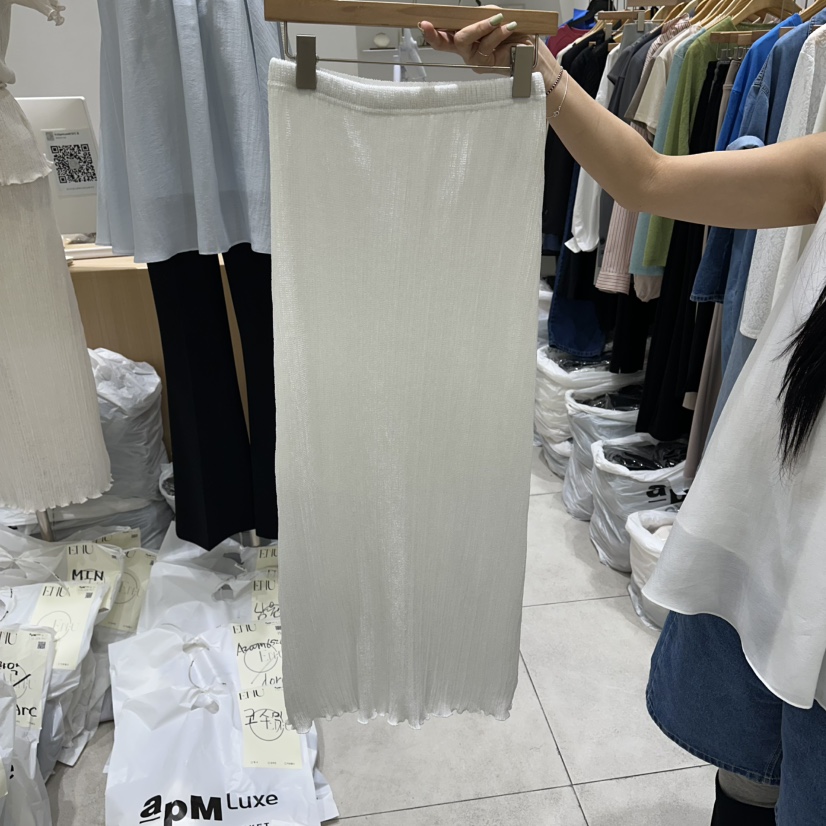 EN.U韓國直郵女裝新款26春夏熱賣休閑人氣時尚職業推薦長裙EN.U長裙